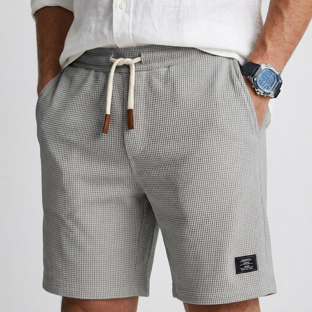 Timothée | Casual Short in Textured Knit