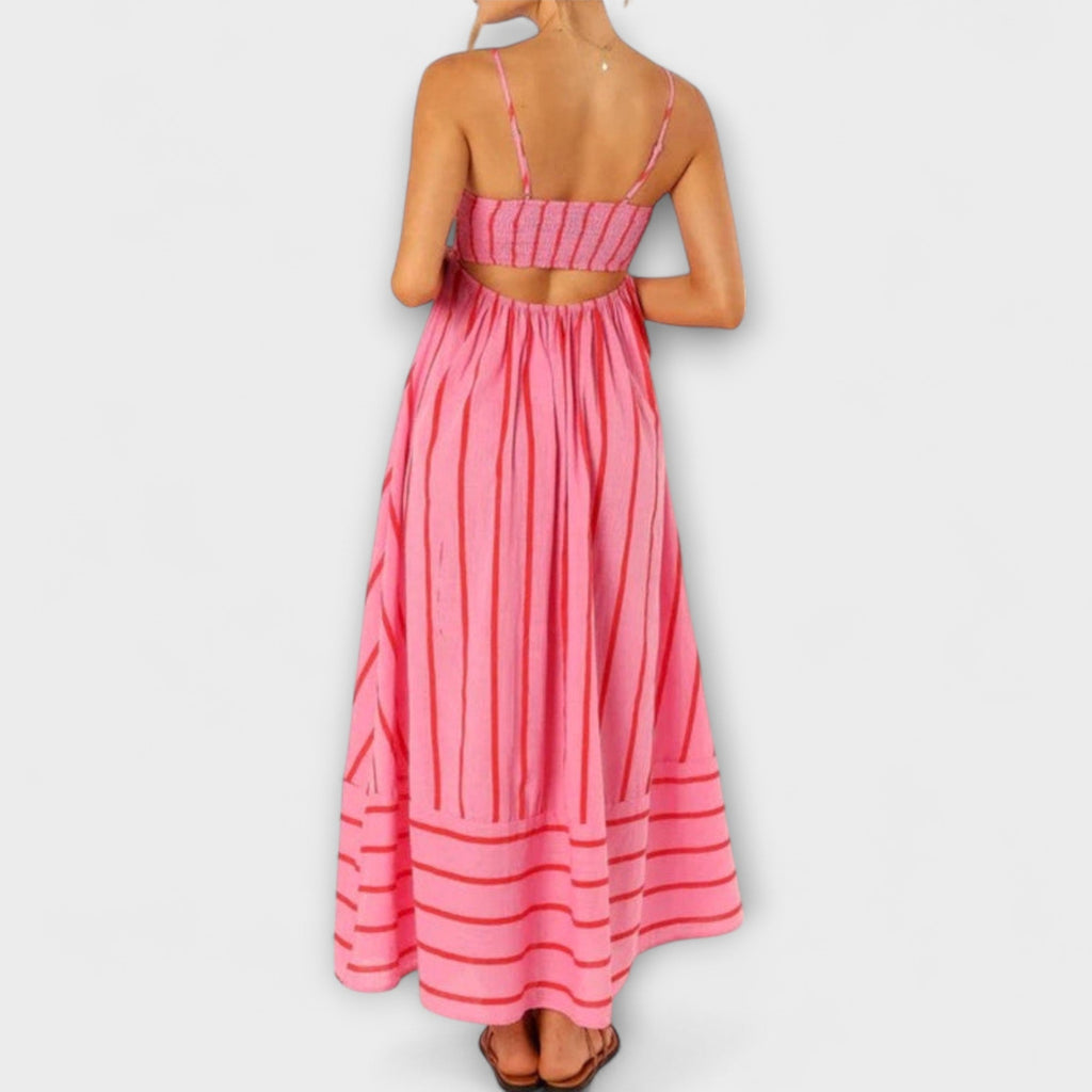 Svea | Maxi Dress in Bare Bloom