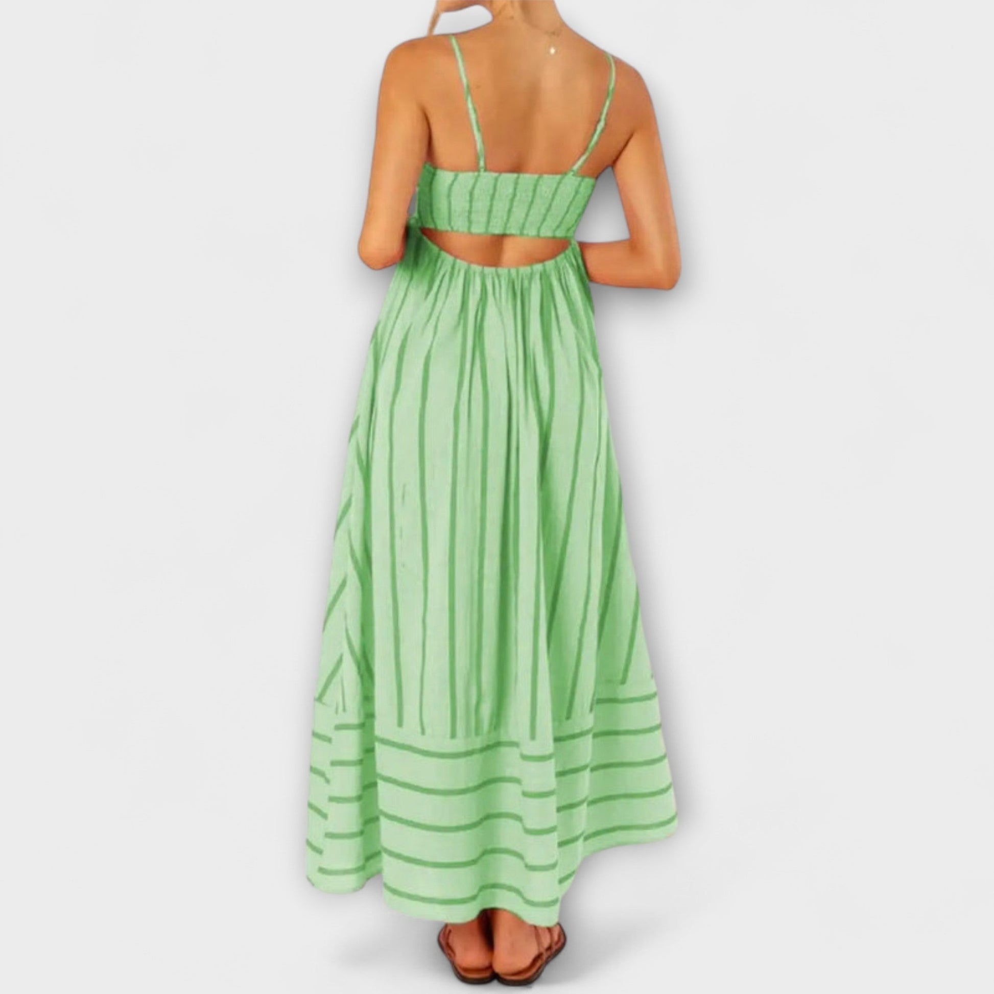 Svea | Maxi Dress in Bare Bloom